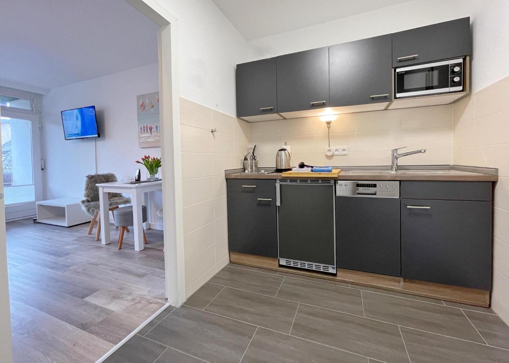 Ferienwohnung Mitten In Westerland Mit Balkon Strandlaufer 1 Екстер'єр фото